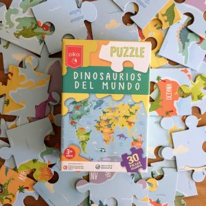 Puzzle Pika – Mundo de dinosaurios
