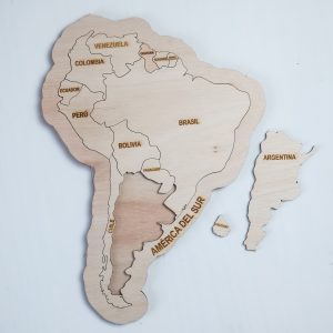 Mapa América del Sur – Línea Pica