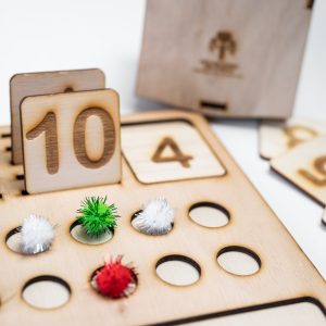 Tablero Montessori 2 – Línea Pica