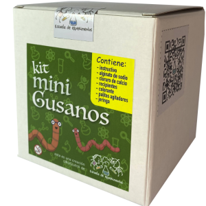 Kit Mini Gusanos – Escuela de Experimentos