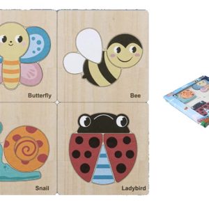 Set 4 puzzles – Insectos